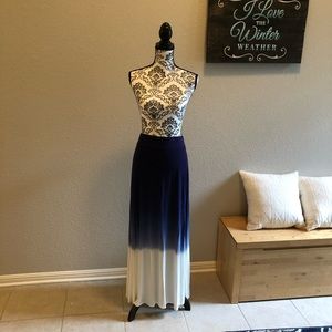 Torrid Blue Ombré Skirt